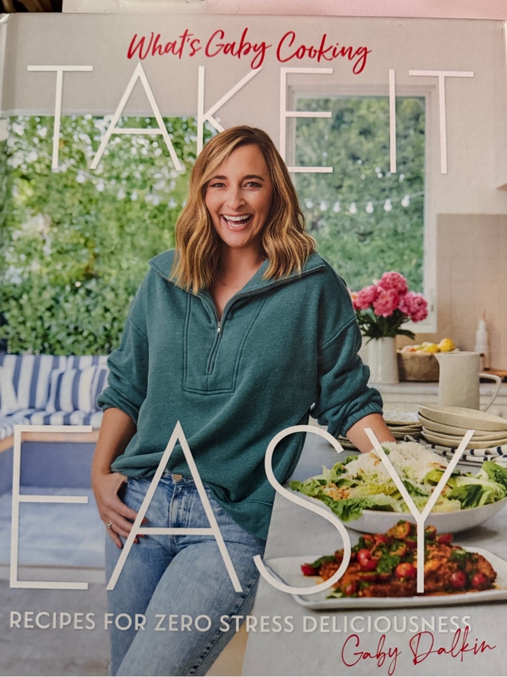 What's Gaby Cooking: Take It Easy - Teal Cover